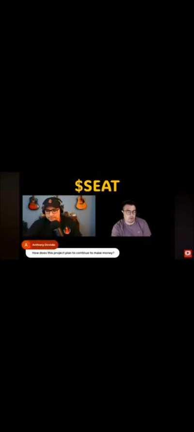 $SEAT | I have seen the face of my dev, have you seen the face of yours? | Here's $SEAT's dev explaining in person about how $SEAT's donation system works. The community has managed to donate $16000 to fight predators and pedophiles so far. The next donat