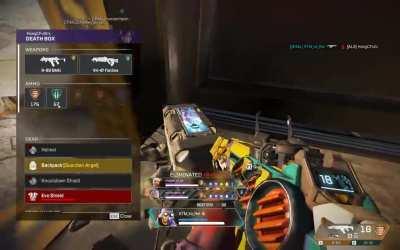 T-bagging downed wraith is quicker than performing finisher 😂😂