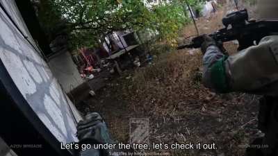 Urban Elimination. Azov Reconnaissance Troops Clear Out Occupiers on the Toretsk Frontline [EN subs]