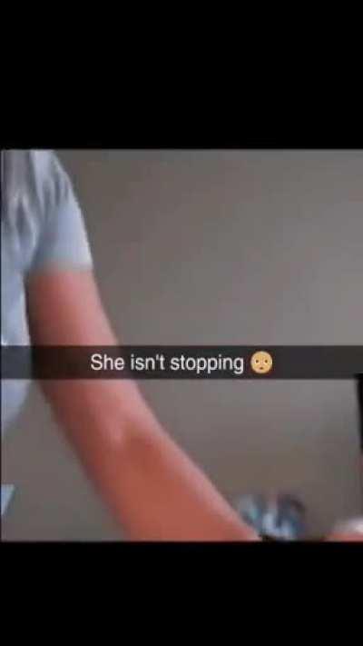 Mom cannot believe it!