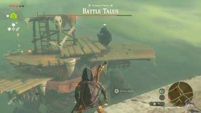 Forgot hitboxes exist. First Battle Talus encounter