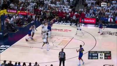 [Highlight] Rudy Gobert denies Nikola Jokic with a killer block