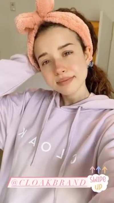 Poki posted to her IG story again