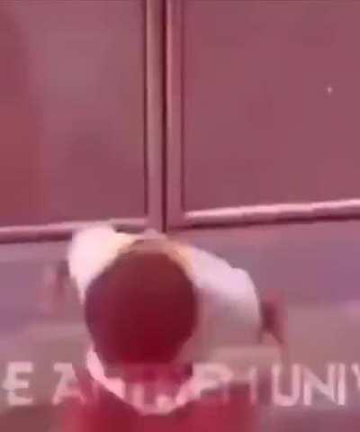 Ahhh the ol’ coin stuck to forehead trick