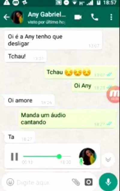 Felps Manda audio cantando