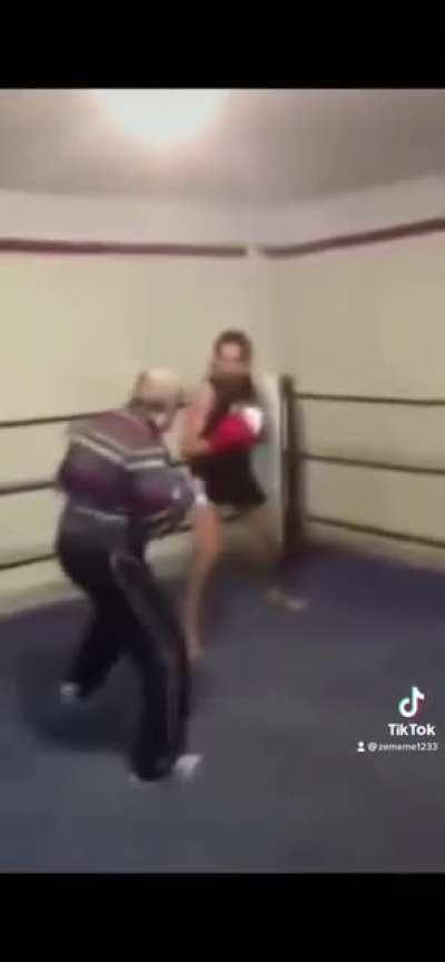 Ye Olde Man and his fists of fury