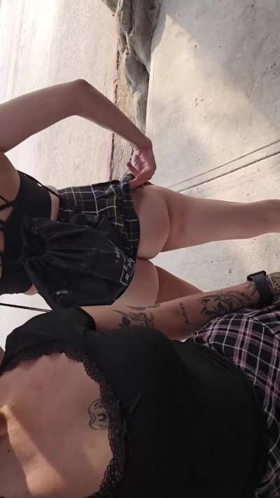 First time flashing with a friend