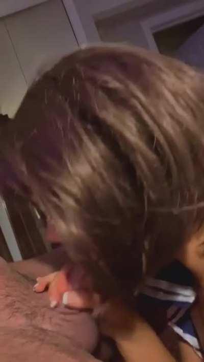 Taking my time to pleasure his cock