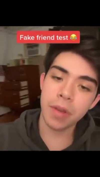 Today I learned my brother was a fake friend