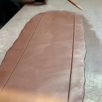 Making a clay teapot