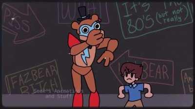 Freddy spittin’ facts 👹👹👹, credits: Seek's Animations and Stuff.