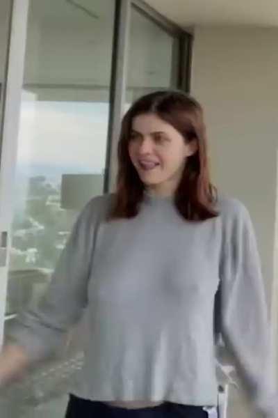 She's always cold in her YouTube videos...