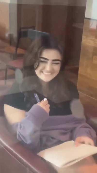 Beautiful American woman