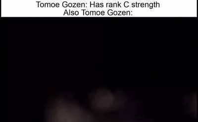 I swear there was a video of Tomoe vs Ivan and his giant elephant that I was going to use for this meme, but I couldn't find it