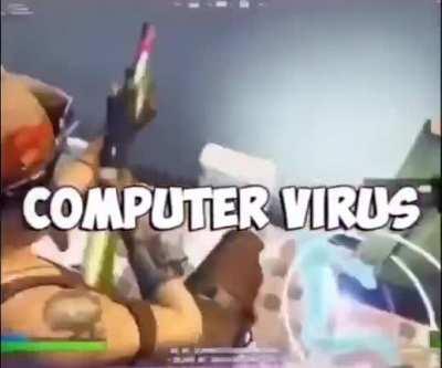 His mom walked in on him.