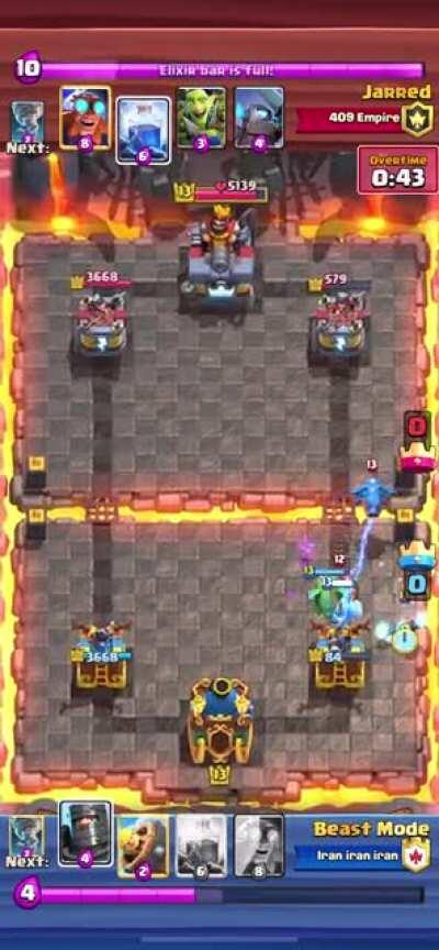 Lightning prediction and win against a BMer, felt good