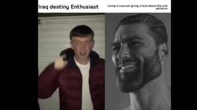 Iraq destiny Enthusiast vs average Iraqi