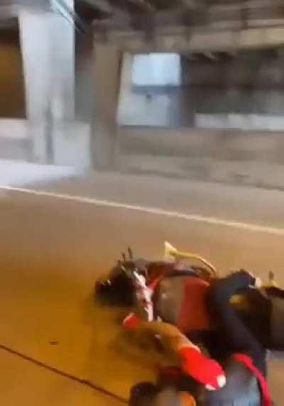 Idiots on motorcycles and in the truck