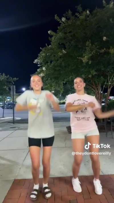 Video she deleted off her TikTok