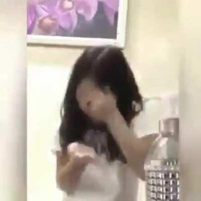 Passem álcool em gel glr