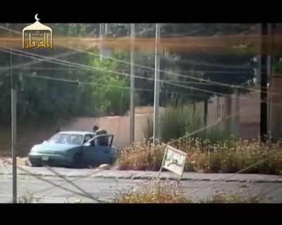 Al Qaeda car bomb killed an Iraqi soldier in Mosul, October 2008