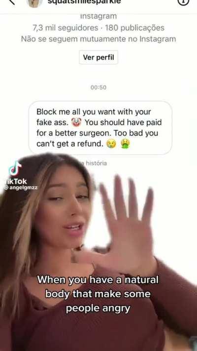 People hate on her because they wish they could be as perfect as her I mean she looks amazing in this video 😻😫❤️‍🔥