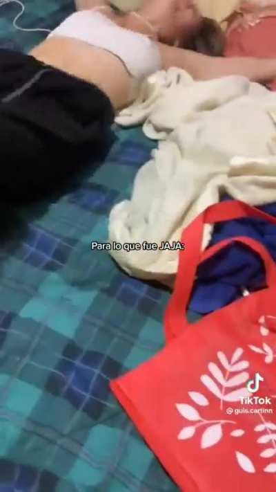 Tied and tickled feet (guis.cartinn)