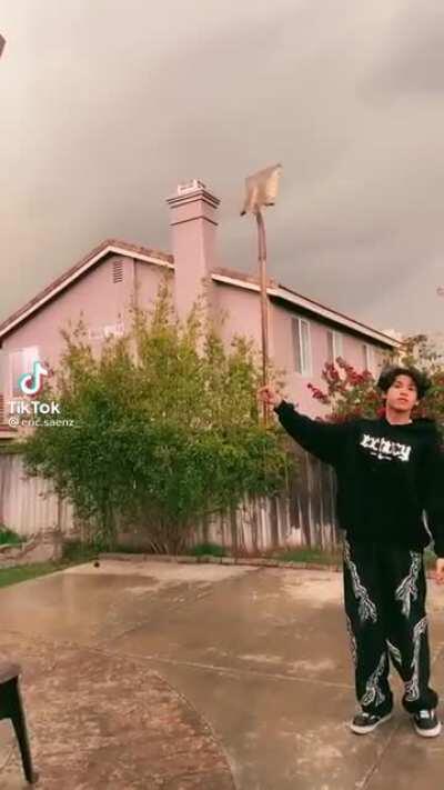 He challenged zeus and zeus accepted