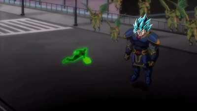 Green lantern is pretty much the Yamcha of the DC animated universe