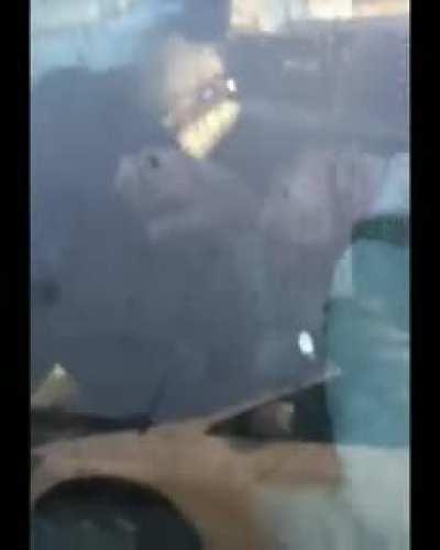 Looks like driver panicked and did the only logical thing in such situation