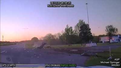 Pit maneuver gone wrong