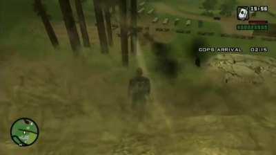 Helicopter Takedown with a Car : Recreated