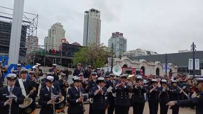 Perra interpretada por la Banda del Estado Mayor General de la Armada Argentina