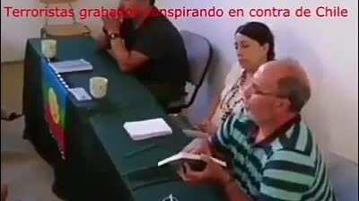 Terroristas planificando la destrucción de Chile