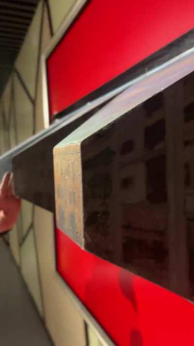 I almost bumped my head when I looked closer