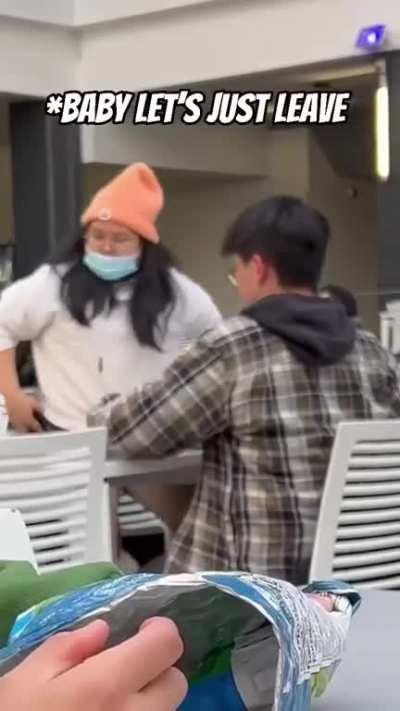 Guy harasses random people for clout