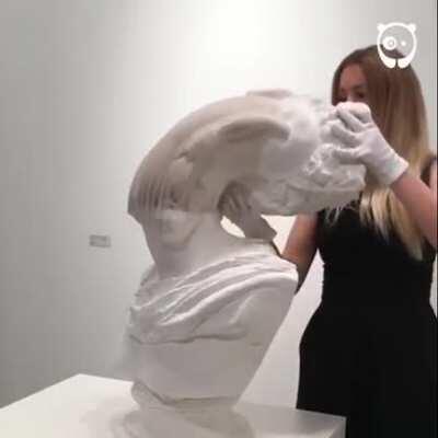 Flexible Paper Sculptures by Li Hongbo