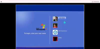 I accidentally logged in as John McCain...