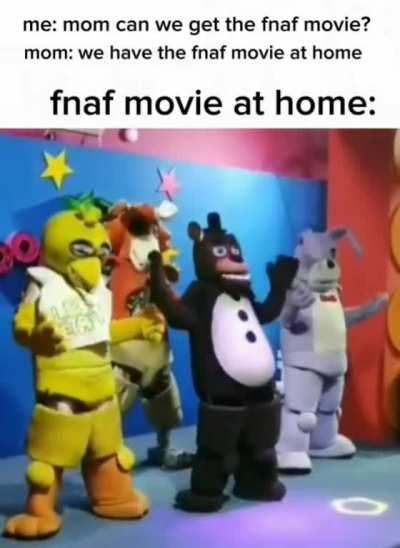 Fnaf movie leak 