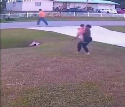 Protecting his best friend