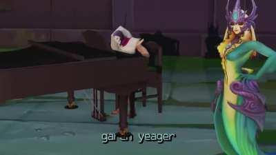 Me and My Support After Getting Ganked For 17 Times By Enemy Jungler