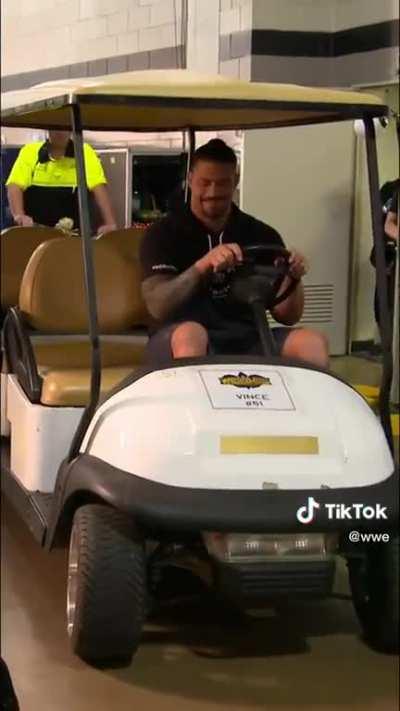 Roman's reaction to Dana Brooke rubbing down Sonya Deville