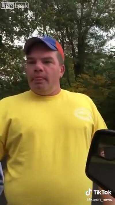 Hunter gets accosted by child and parent