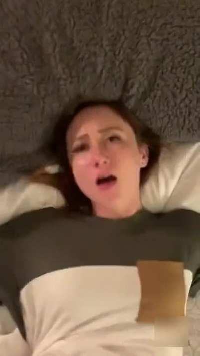 Literally stretching her out