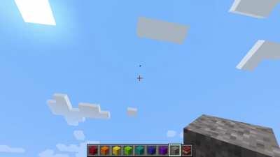 Playing Gravel Darts with TNT Cannon