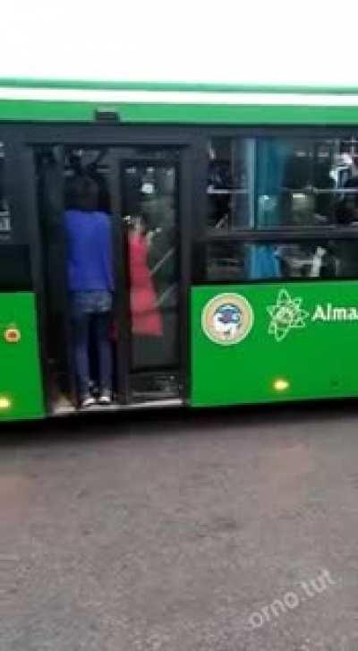 What's scary is that doesn't even look like morning or evening when traffic is the most crazy.