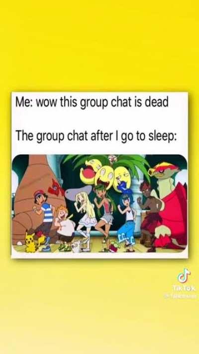 Meme for gruppe chatte