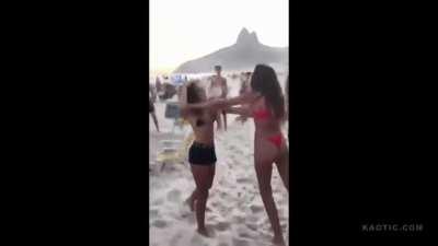 Just another day at a beach in Rio de Janeiro