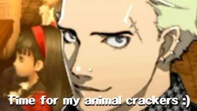 Time for my animal crackers :)