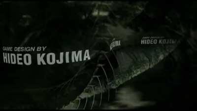 Love MGS3's opening so much ❤️